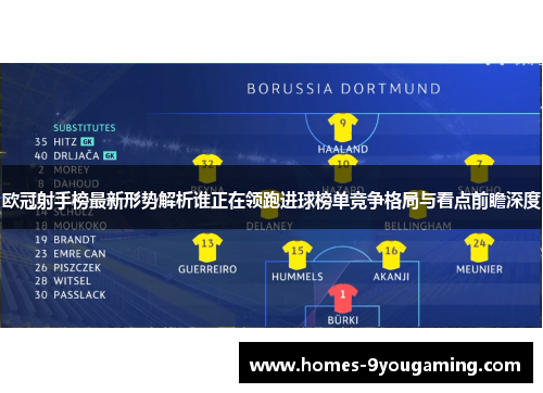 欧冠射手榜最新形势解析谁正在领跑进球榜单竞争格局与看点前瞻深度